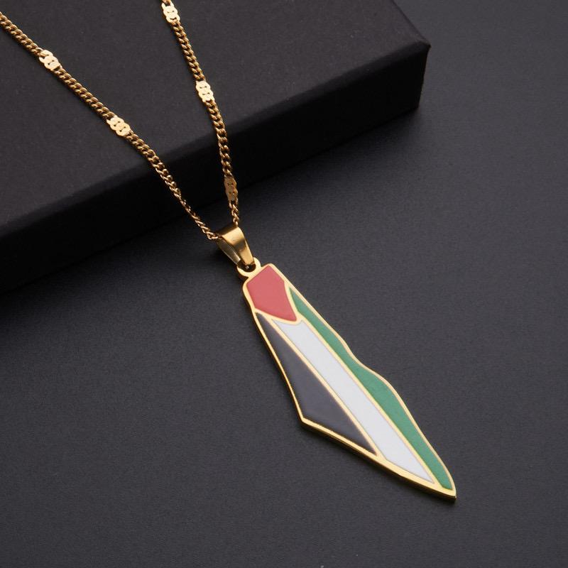 Palestine Gold-Plated 18k Necklace.