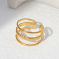 Cross fire Ring