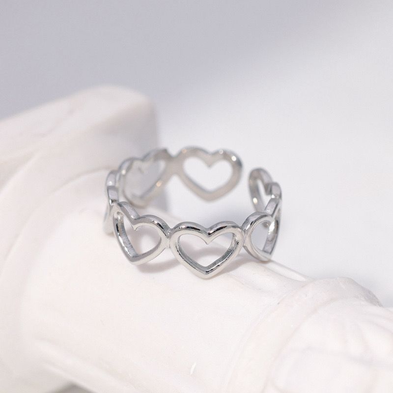 Dainty Heart Ring gold/silver