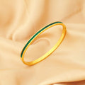 Emerald Edge Bangle gold