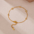 Lunelle 18K Gold Plated Zircon bracelet